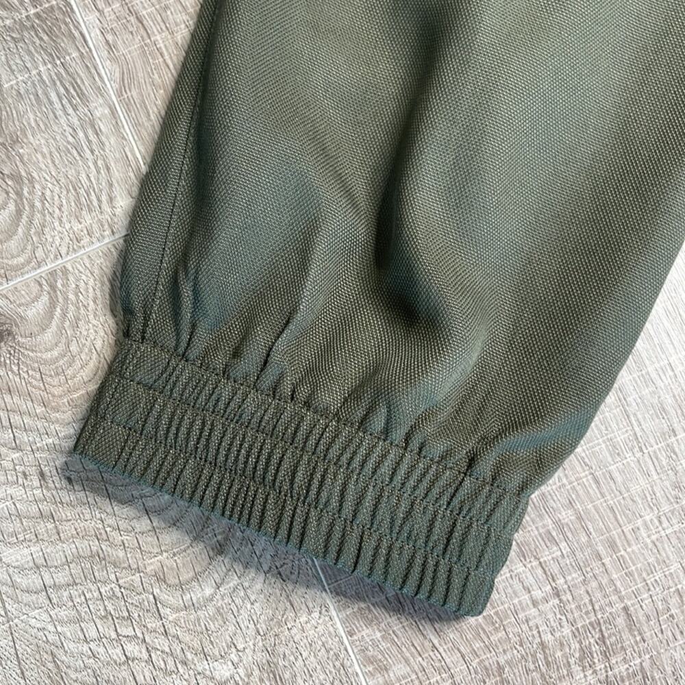 BCBGMAXAZRIA Dark Olive Green Cian Cargo Jogger Pants Women’s Size XS - Picture 12 of 13